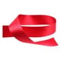 Red Double-Faced Satin Ribbon 24mm x 5m image number 2