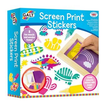 Galt Screen Print Stickers