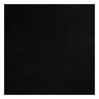 Black Polar Fleece Fabric by the Metre image number 2
