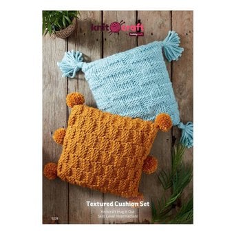 Knitcraft Textured Cushion Set Pattern 0228