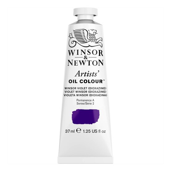 Winsor and Newton Artists Oil Colour Winsor Violet Dioxazine 37ml image number 1