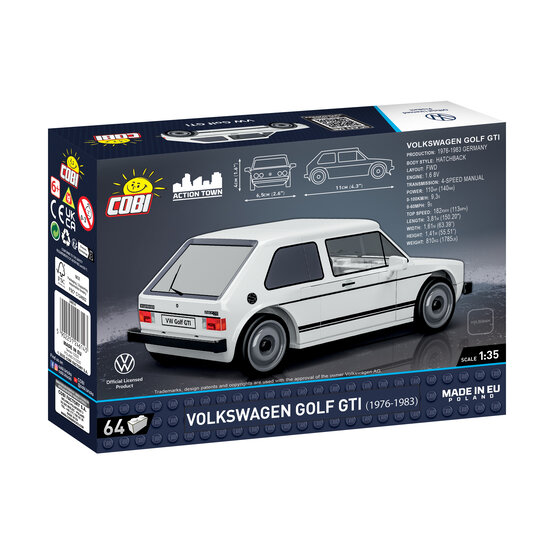 COBI Volkswagen Golf GTI 1976 Set 1:35 image number 4