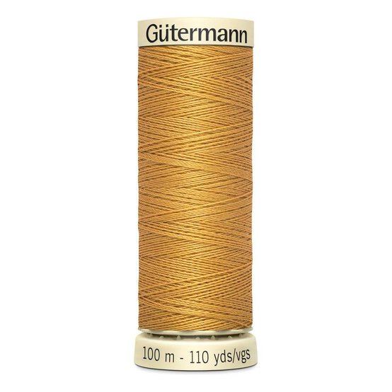 Gutermann Yellow Sew All Thread 100m (968) image number 1