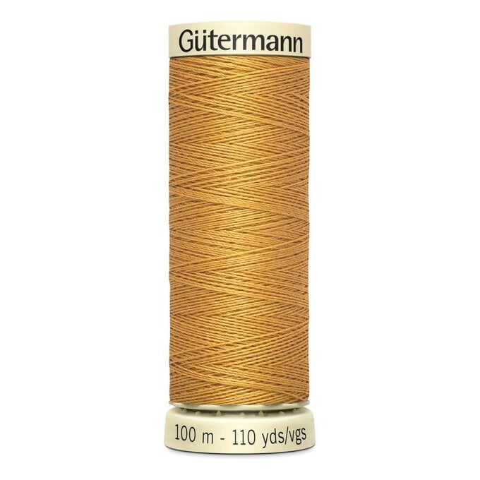 Gutermann Yellow Sew All Thread 100m (968) image number 1