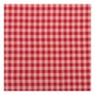 Red and Pink Gingham Viscose Fabric by the Metre image number 2