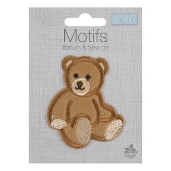 Trimits Teddy Iron-On Patch image number 2