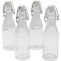 Swing Top Ceramic Lid Glass Bottles 250ml 4 Pack image number 1