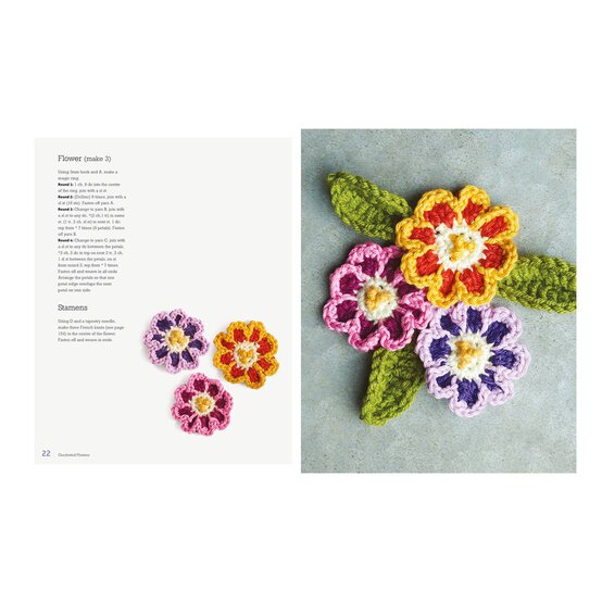 Crocheted Flowers image number 4
