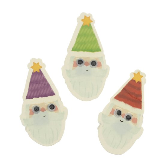 Santa Card Toppers 3 Pack image number 1