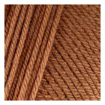Women's Institute Light Brown Soft and Smooth Aran Yarn 400g