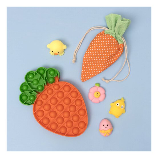 Pop Carrot Fidget Toy  image number 2