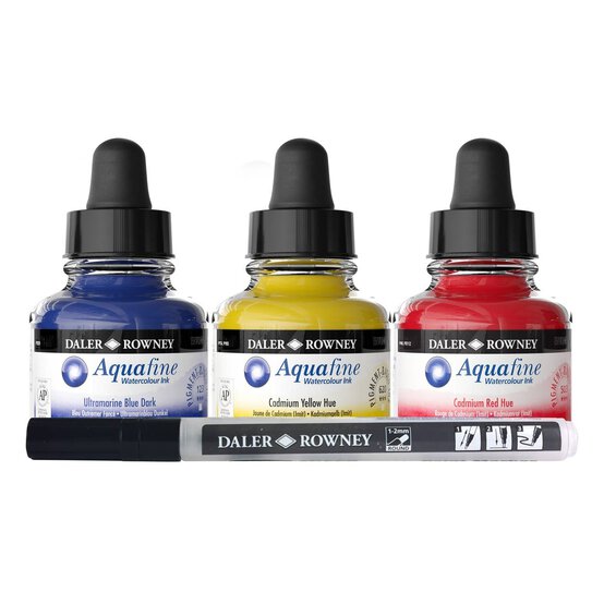 Daler-Rowney Aquafine Starter Set 3 Pack image number 1
