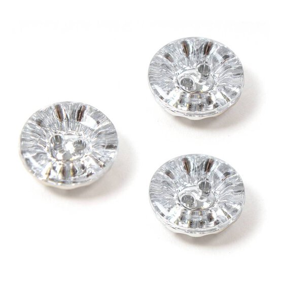 Hemline Red Novelty Car Button 3 Pack image number 1