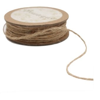 Natural Jute Twine 2mm x 8m image number 2