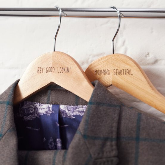 How to Make Pyrography Coat Hangers image number 1