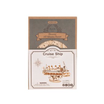 Rolife Cruise Ship 3D Puzzle Kit