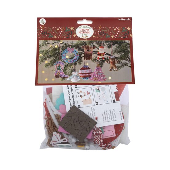 Make Your Own Christmas Decorations 8 Pack  image number 3