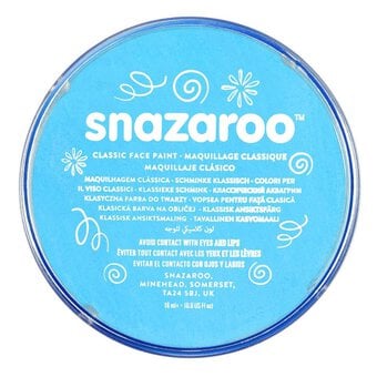 Snazaroo Turquoise Face Paint Compact 18ml