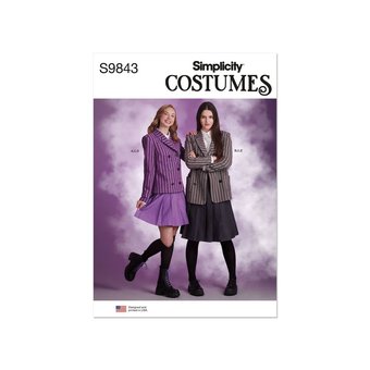 Simplicity Women's Costume Sewing Pattern S9843 (U5 16-24)