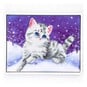 Diamond Dotz Kitten in the Snow Kit 35.5cm x 28cm image number 3