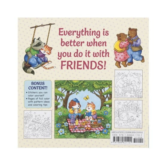 Friends Forever Colouring Book image number 6