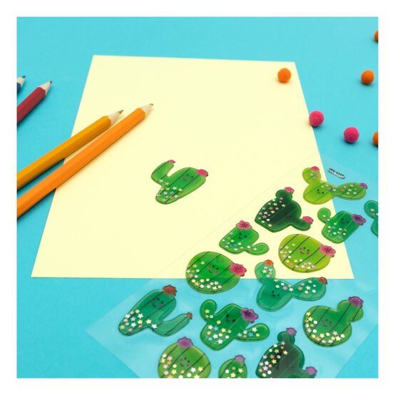 Cactus Gel Stickers image number 2