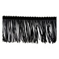 Black Charleston Fringe by the Metre image number 1