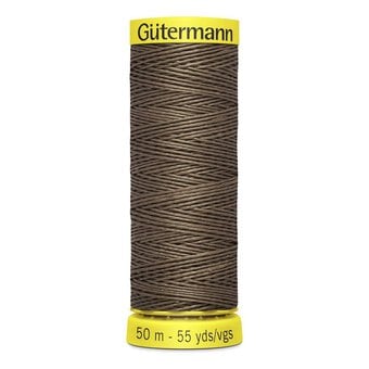 Gutermann Brown Linen Thread 50m (4010)