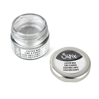Sizzix Effectz Silver Luster Wax 20ml image number 2