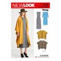 New Look Women's Dress and Wrap Sewing Pattern 6573 image number 1