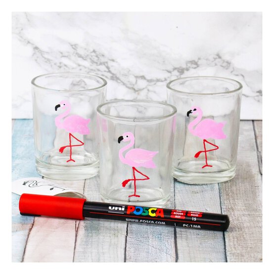 Uni-ball Posca Red PC-1MR Marker Pens 2 Pack image number 2
