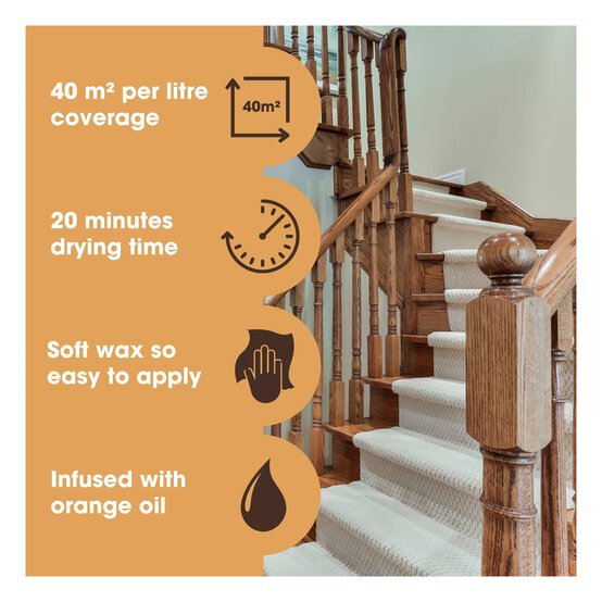 Furniture Clinic Wood Wax and Polish 250ml image number 5