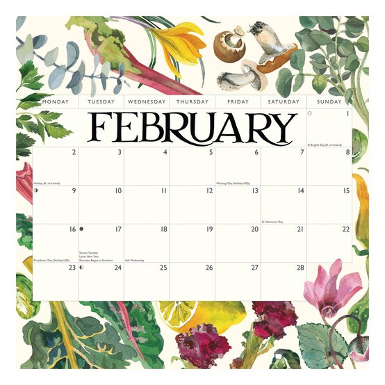 Emma Bridgewater Kitchen Garden Calendar 2026 image number 4