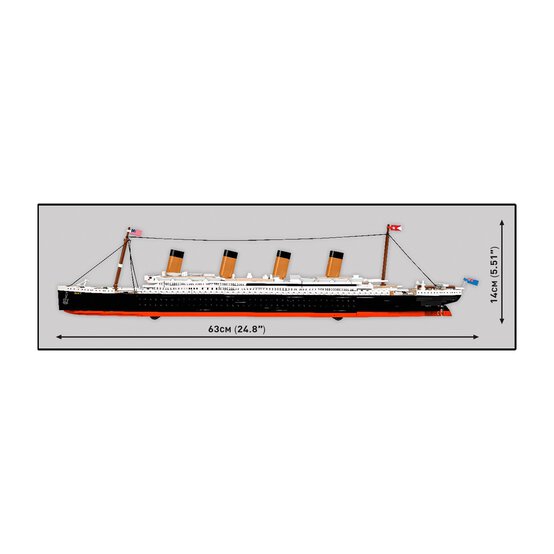 COBI RMS Titanic Set 1:450 image number 3