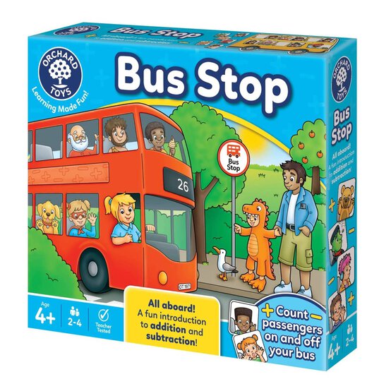 Orchard Toys Bus Stop Board Game image number 1