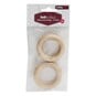 Wooden Macrame Rings 2 Inches 2 Pack image number 2