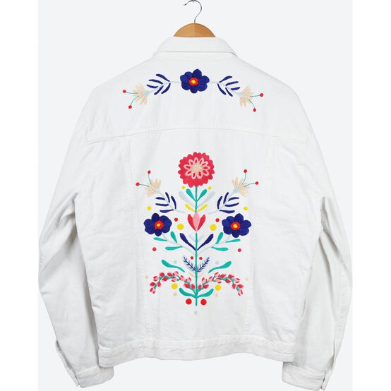 FREE PATTERN DMC Floral Bouquet Embroidery 0187 image number 4