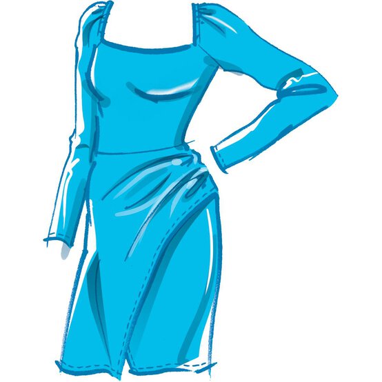 McCall&rsquo;s Brandi Dress Sewing Pattern M8174 (18-24) image number 4