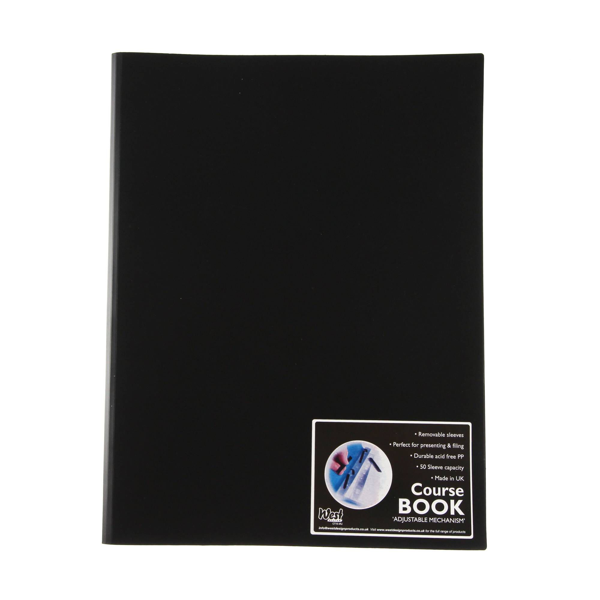 Black Course Book A3 Hobbycraft