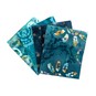 Blue Batik Cotton Fat Quarters 4 Pack image number 1
