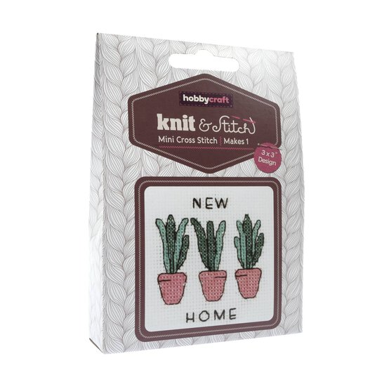 Plants Mini Cross Stitch Kit image number 1