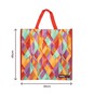 Abstract Geometric Woven Bag for Life image number 4