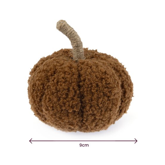 Brown Borg Pumpkin 9cm image number 5