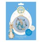 Peter Rabbit Peter's Hug Cross Stitch Kit 6 x 6 Inches image number 1