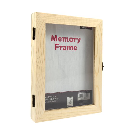 Wooden Memory Box Frame A5 image number 1