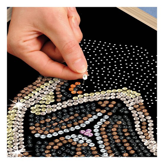Kitfix Pug Sequin Art Blue Premium Kit image number 3