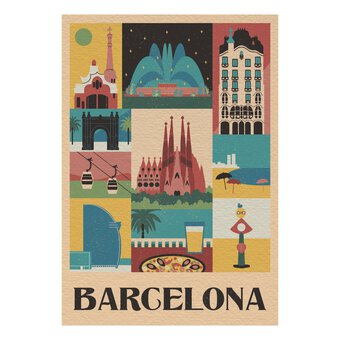 Clementoni Style in the City Barcelona Jigsaw Puzzle 1000 Pieces