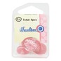 Hemline Pink Basic Cut Flower Button 5 Pack image number 2