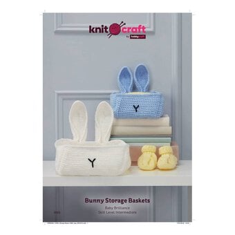 Knitcraft Bunny Storage Baskets Digital Pattern 0083
