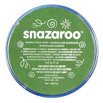 Snazaroo Grass Green Face Paint Compact 18ml